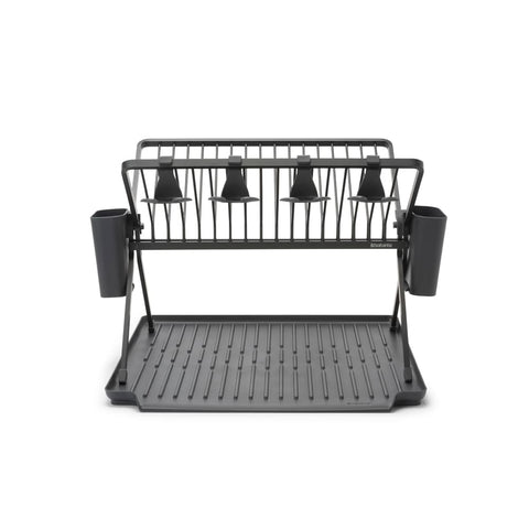 Foldable Dish Rack Large - Dark Grey