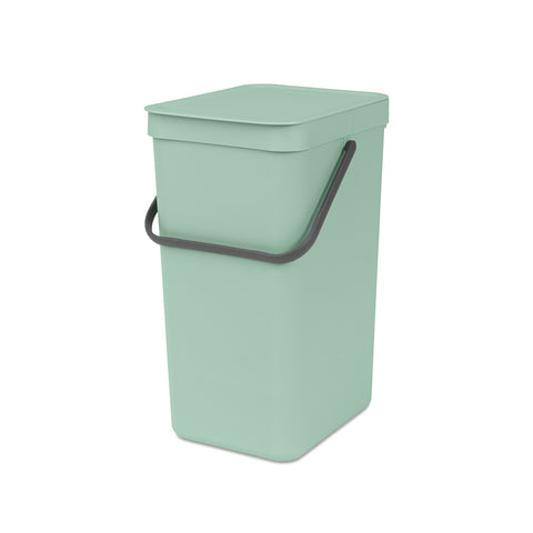 Sort & Go Waste Bin 16 litre - Jade Green