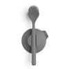 Dish Brush with Suction Cup Holder - Dark Grey