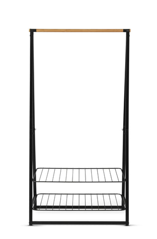 Linn Clothes Rack, Large - Black