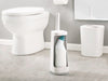 Flex™ Plus Light Grey Toilet Brush with Storage Caddy