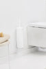 MindSet Toilet Brush and Holder - Mineral Fresh White