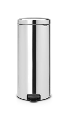 Pedal Bin NewIcon 30 Litre - Brilliant Steel