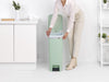 StepUp Pedal Bin 40 litre - Jade Green