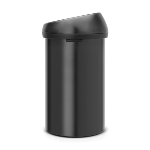 Touch Bin 60 litre - Matt Black