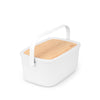 Nic Bread Bin - Light Grey