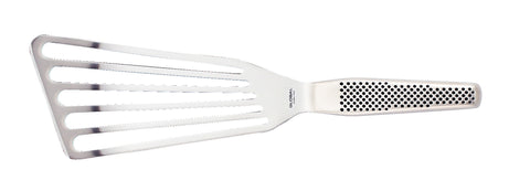 Global GS-26 Fanned Slotted Spatula Flexible/Turner