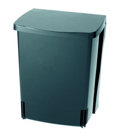 Built-In Bin 10 litre Rectangular - Black