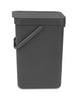 Sort & Go Waste Bin 12 litre - Grey