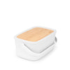 Nic Bread Bin - Light Grey